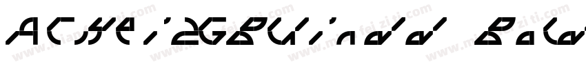 ACHei2GBUindd Bold字体转换